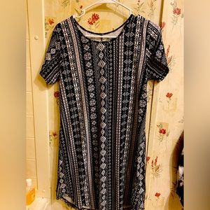 Black & White mini dress